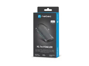 USB-C MULTIPORT ADAPTER 8 IN 1 NATEC FOWLER 2