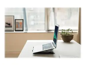 DIGITUS DA-90368 DIGITUS sulankstomas plieninis nešiojamojo kompiuterio / planšetinio kompiuterio nuo 10 iki 15 Reguliuojamas juodos spalvos stovas