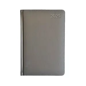 Kalendorius EXTRA SHINE, 2025, PU, A5, sidabrinė