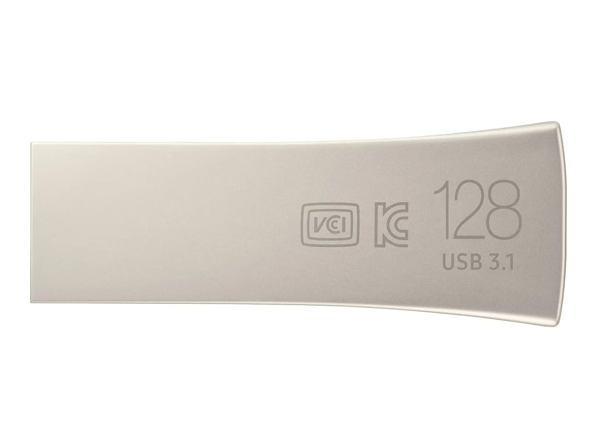 "Samsung" MUF-128BE, 128 GB, A tipo USB, 3.2 Gen 1 (3.1 Gen 1), 300 MB/s, be dangtelio, sidabrinės spalvos