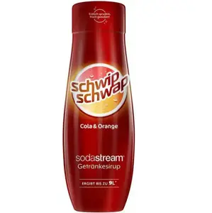 SodaStream SCHWIP SCHWAP COLA ORANGE 440ML Carbonating syrup