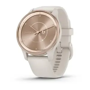 "Garmin vivomove Trend" baltas kremas, silikonas