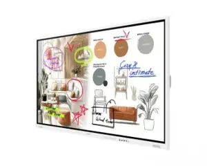 SAMSUNG FLIP PRO DIGITAL FLIPBOARD, WM85F-X, 85" UHD, FRONT (USB-C PD 65W, USB SOC, USB HUB) REAR (HDMI IN/OUT, TOUCH OUT, USB 3.0, LAN, AUDIO, OPS), WIFI WPA2 ENTERPRISE, BLUETOOTH, RS-232, TIZEN 9 (8GB RAM/64GB STORAGE) SOC, SPEAKERS (4X10W), 600X400 VESA, WHITE GRAY