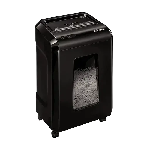 Fellowes Powershred 92Cs, Strip shredding, 4 х 38, 25 L, 4 wheel(s), 30 min, SafeSense