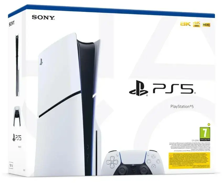 Sony PlayStation 5 Slim BluRay console 1 TB white