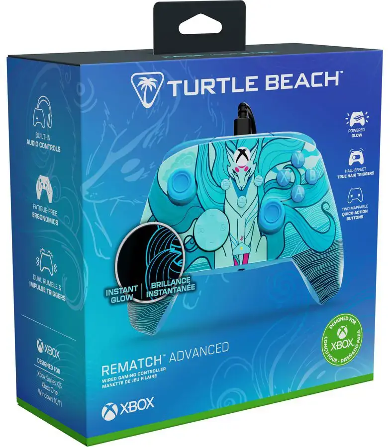 Turtle Beach controller Rematch Advanced Xbox, Blue Kitsune