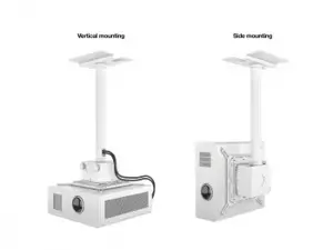 Multibrackets M Projector Mount Pro HD 40kg White, Ceiling, 40 kg, White, 150 - 1000 mm, 360°, -5 - 5°