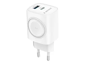 CHARGER USB 2IN1 20W 2PORT/TA-UC-PDQCW20-01-W GEMBIRD
