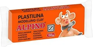 Plastilinas ALPINO 150g oranžinis