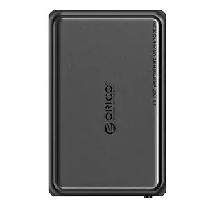 Orico DDL HDD/SSD enclosure 2.5" / 3.5", 5Gbps, USB-A to USB-B (black)
