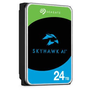 Seagate SkyHawk AI, 24 TB, 7200 RPM, 256 MB, 3.5", Serial ATA III