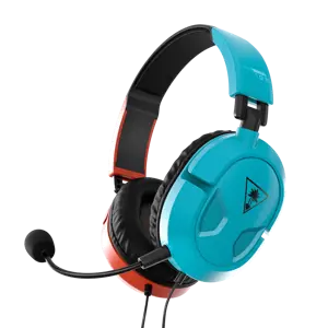 "Turtle Beach Recon 50", laidinės, žaidimų, 20 - 2000 Hz, 530,7 g, ausinės, mėlynos, raudonos