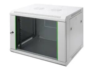 Sieninė stelažinė spinta Digitus DN-19 09-U-EC