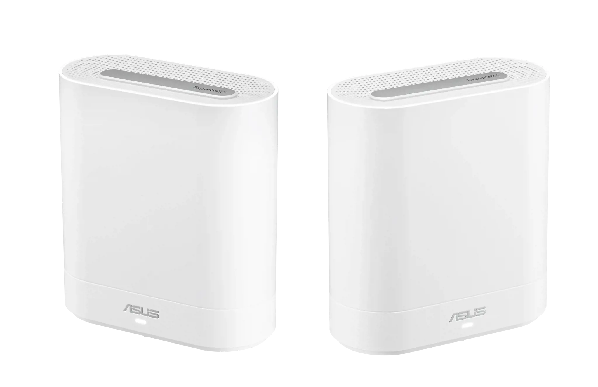 ASUS EBM68(2PK) - "Expert Wifi", baltas, vidinis, tinklinis maršrutizatorius, maitinimas, trijų dažnių (2,4 GHz / 5 GHz / 5 GHz), "Wi-Fi 6" (802.11ax)