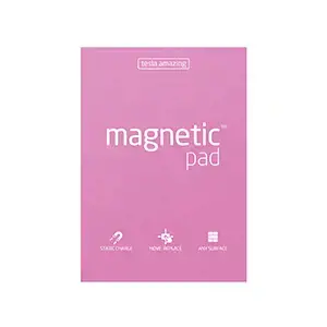 Magnetiniai lapeliai TESLA AMAZING A3 rožiniai, 50lapų