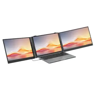 Blackview DCM6 Pro - 14" portable laptop screen extender with dual-monitor support and 2 USB-C ports