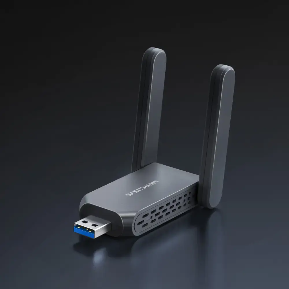 Mercusys MA37BEH | BE6500 Wi-Fi 7 High-Gain Wireless USB Adapter