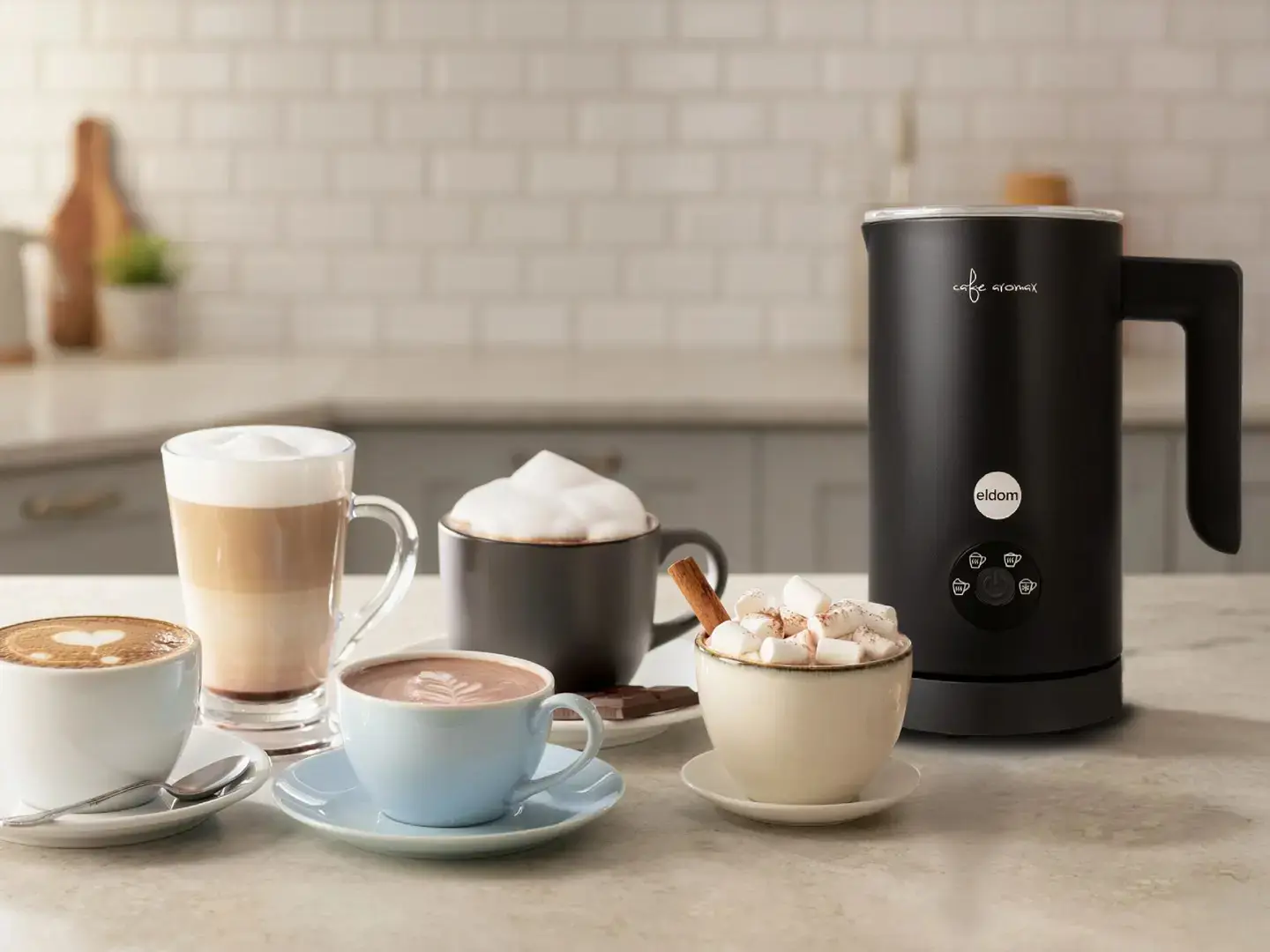 ELDOM SI560C MILK FROTHER BLACK