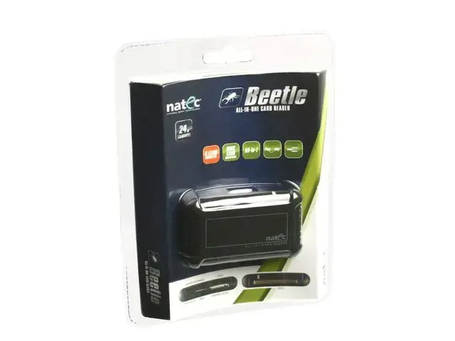 NATEC NCZ-0206 Natec kortelių skaitytuvas "All In One Beetle SDHC USB 2.0