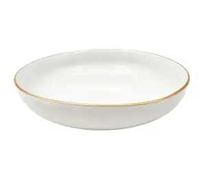 Lėkštė Gold, gili, porcelianas, 650 ml, D 20 cm, H 5,5 cm, vnt