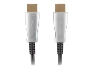 LANBERG HDMI v2.0 M/M kabelis 100 m optinis AOC juodas