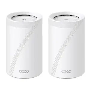 Wireless Router TP-LINK Wireless Access Point / Router 2-pack 9300 Mbps Mesh Wi-Fi 7 USB 3.0 4x2.5G…