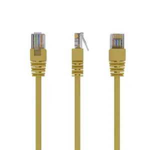 GEMBIRD PP12-3M/Y Gembird sujungimo kabelis RJ45, cat.5e, UTP, 3 m, geltonas