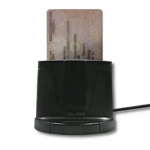 QOLTEC 50632 Išmanusis išmaniųjų ID kortelių skaitytuvas SCR0632 C tipo USB