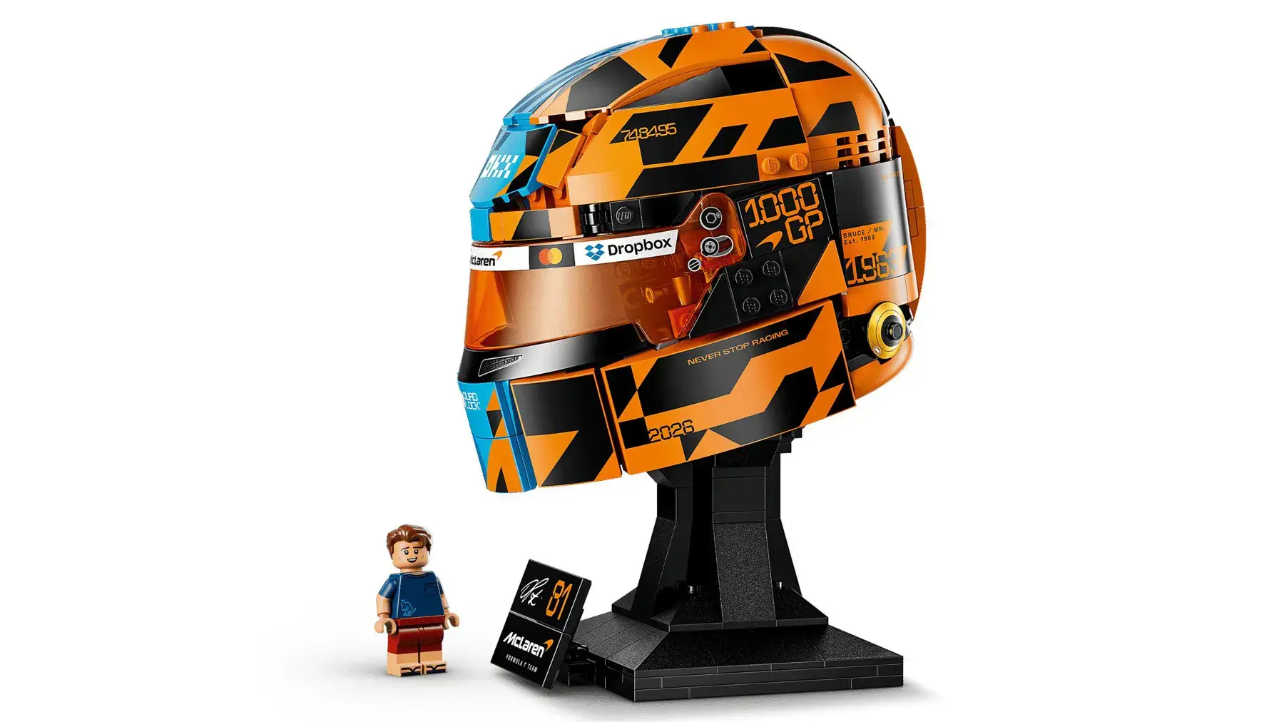 LEGO EDITIONS 43017 McLaren Mastercard F1 Team Oscar Piastri Helmet