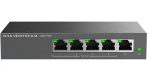 "Grandstream" PoE komutatorius GWN7700P (4x PoE iki 1000; 1x iki 1000Mpbs)