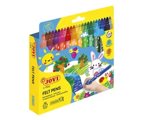 Stori flomasteriai JOVI MAXI, 24 spalvų rinkinys