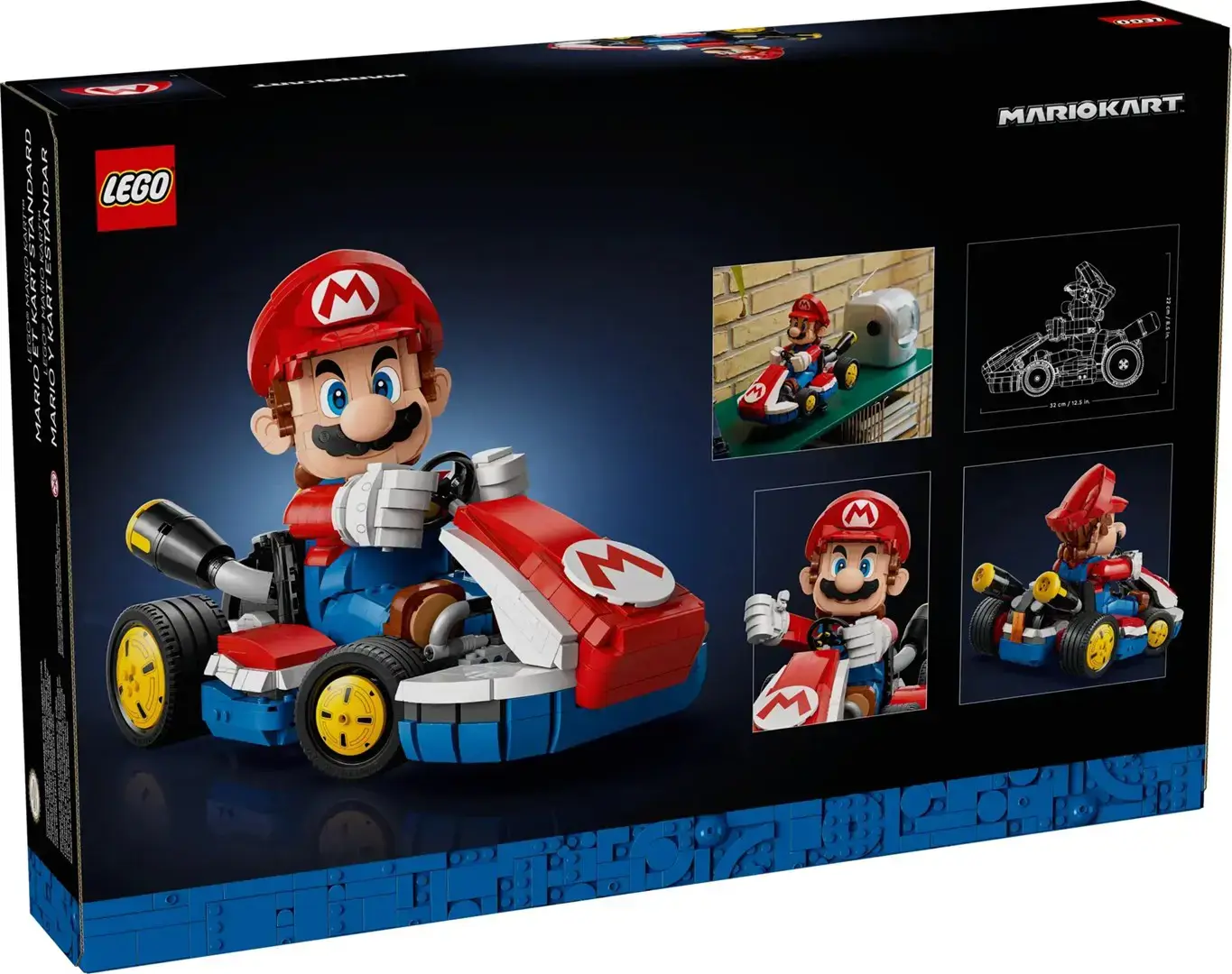 LEGO SUPER MARIO 72037 Mario Kart - Mario and Standard Kart
