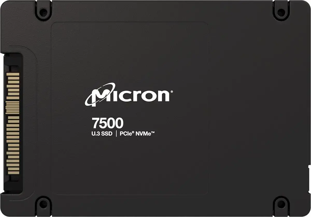 SSD Micron 7500 PRO 960GB U.3 (15mm) NVMe PCI 4.0 MTFDKCC960TGP-1BK1DABYYR (DWPD 1) TCG