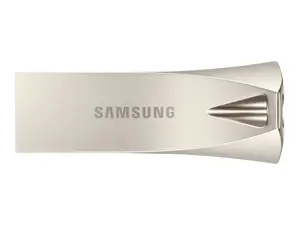 "Samsung" MUF-256BE, 256 GB, A tipo USB, 3.2 Gen 1 (3.1 Gen 1), 300 MB/s, be dangtelio, sidabrinės …
