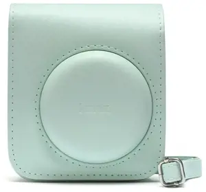 Fujifilm Instax mini 12 camera Mint Green + Instax Mini Glossy (10pl) + dėklas