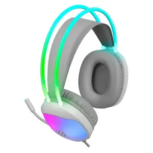 Defender Eclipse RGB gaming headset white 62440