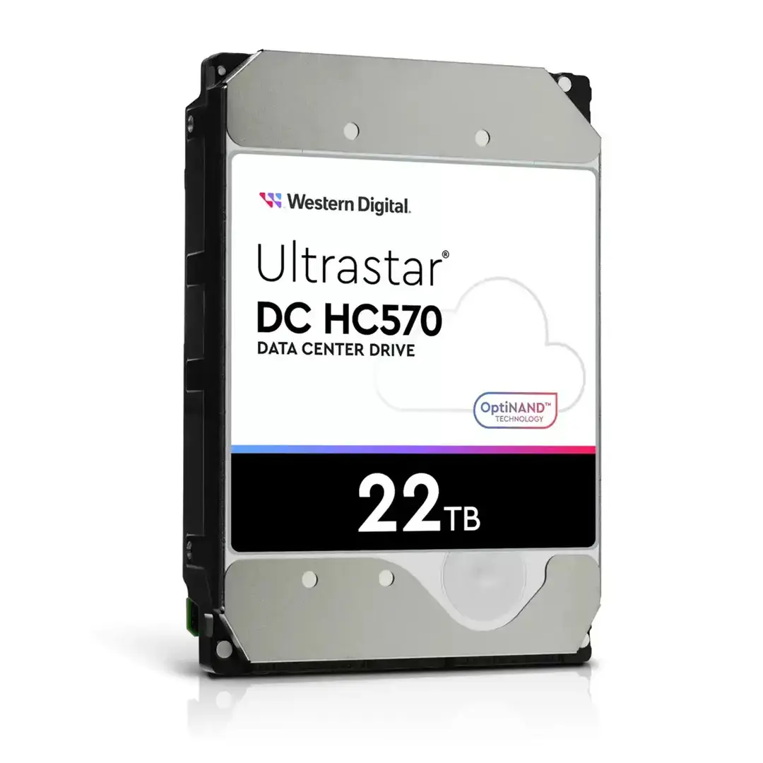 "Western Digital Ultrastar DC HC570" serverio standusis diskas WUH722222AL5204 (22 TB; 3,5"; SAS)