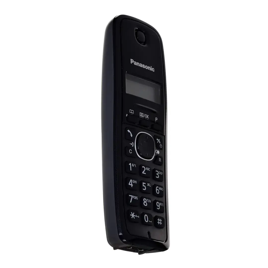"Panasonic" KX-TG1611 telefonas DECT telefonas Juodas skambinančiojo ID