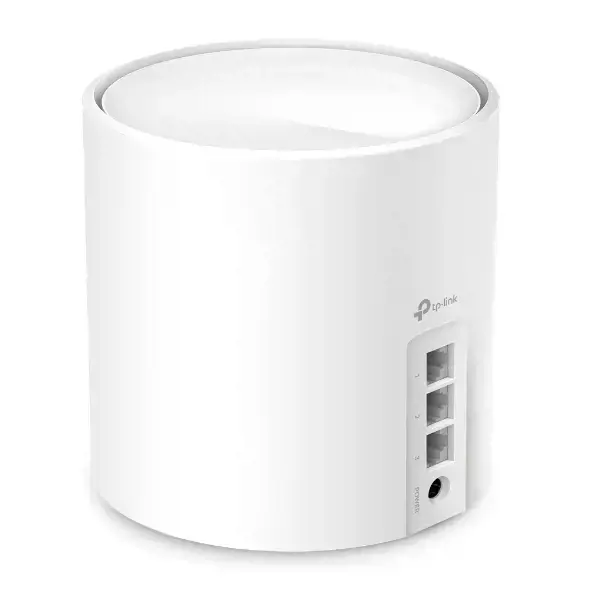 "TP-Link AX3000 Whole Home Mesh WiFi 6 Unit", baltas, vidinis, CE: (2,4 GHz) <20 dBm (2,4 GHz) <23 dBm (5 GHz) FCC: <30 dBm (2,4 GHz) <30 dBm (5 GHz), 0-40 °C, -40-70 °C, 10-90 %.