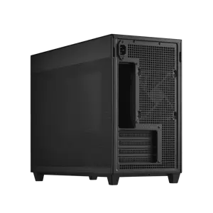 ASUS AP201 PRIME CASE TG, Mini Tower, PC, juoda, micro ATX, Mini-ITX, 17 cm, 33,8 cm