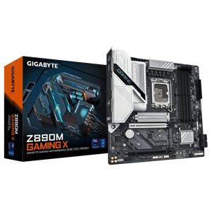 Gigabyte Z890M GAMING X | Processor family Intel | Processor socket LGA1851 | DDR5 | Supported hard…