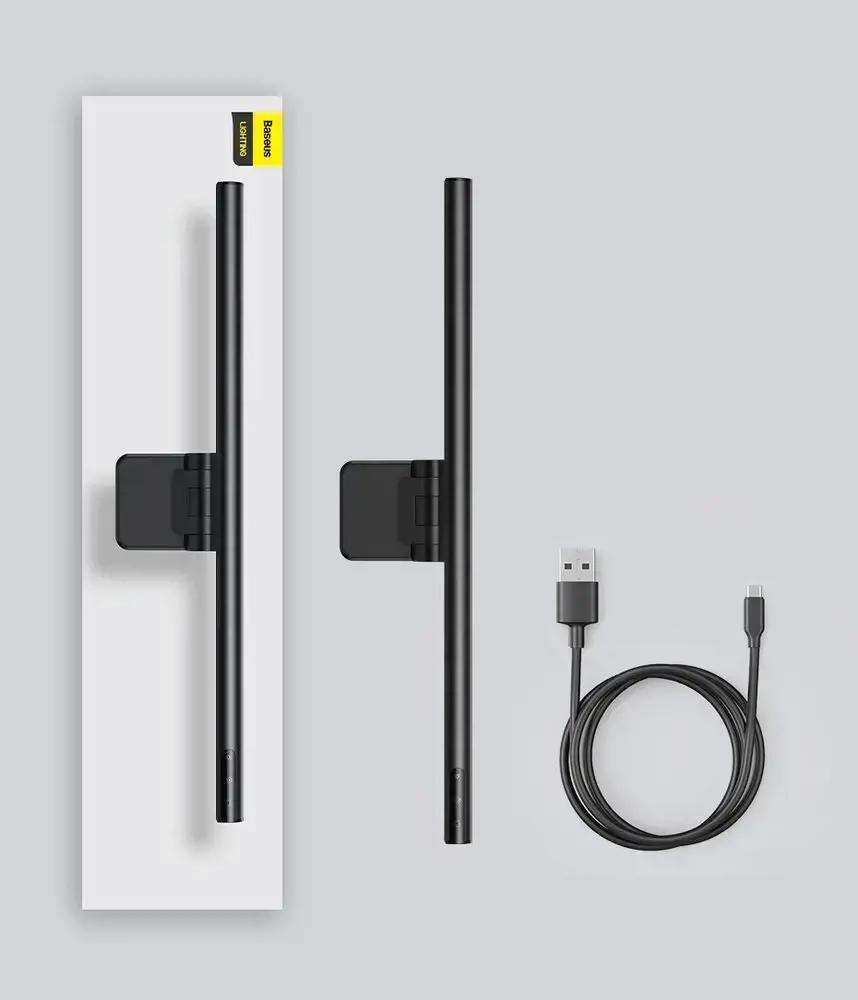 Baseus I-Wok lamp for monitor with touch panel (black)