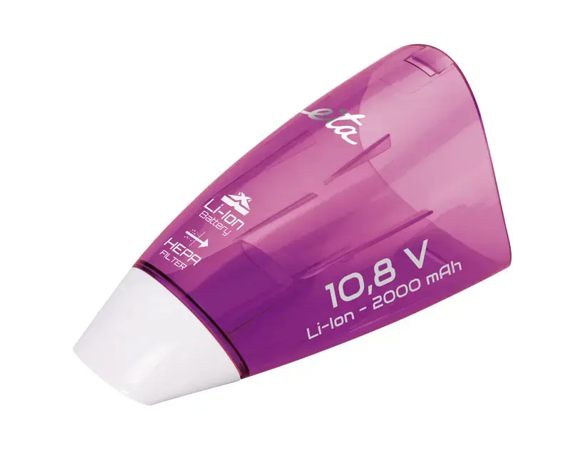 ETA Dulkių siurblys Verto ETA344290000 Belaidis darbinis, Rankinis, 10,8 V, Darbo laikas (maks.) 15 min, Baltas/violetinis