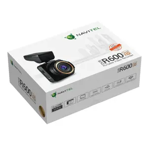 Navitel R600 QUAD HD garso įrašymo įrenginys, judesio aptikimo technologija, mini USB, įmontuotas ekranas