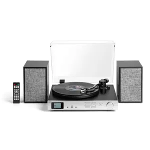 AKAI ATT-500SP - stereo turntable with external speakers