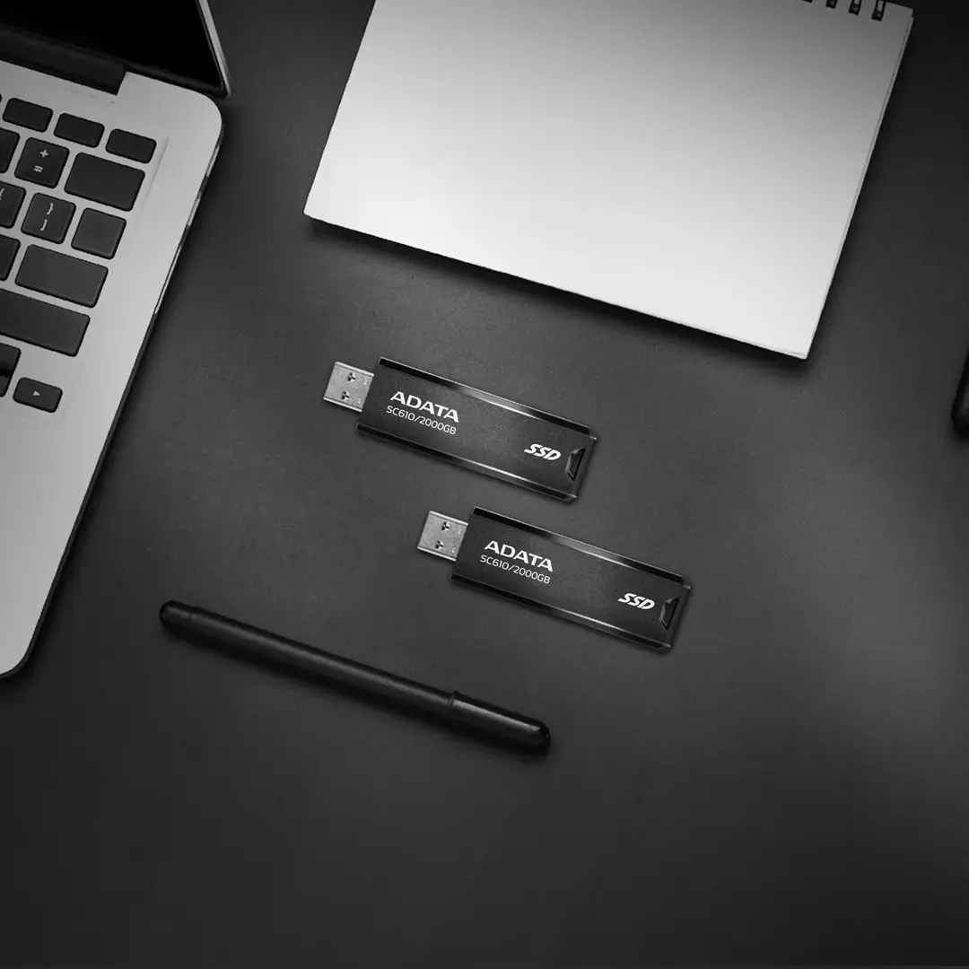 SSD External SC610 2000 GB USB3.2A Gen2 Black