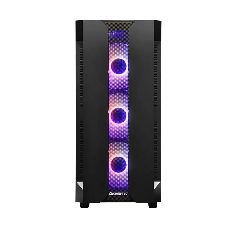CHIEFTEC Hunter žaidimų šasi ATX Black