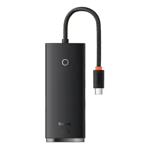 USB 4 prievadų USB-C šakotuvas (25 cm)