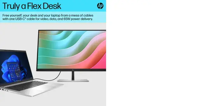 "HP E-Series E27k G5", 68,6 cm (27"), 3840 x 2160 taškų, "4K Ultra HD", 5 ms, juoda, sidabrinė