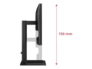 AOC 24E4CV | 23.8 " | IPS | FHD | 16:9 | 120 Hz | 4 ms | 1920 x 1080 pixels | 300 cd/m² | Black